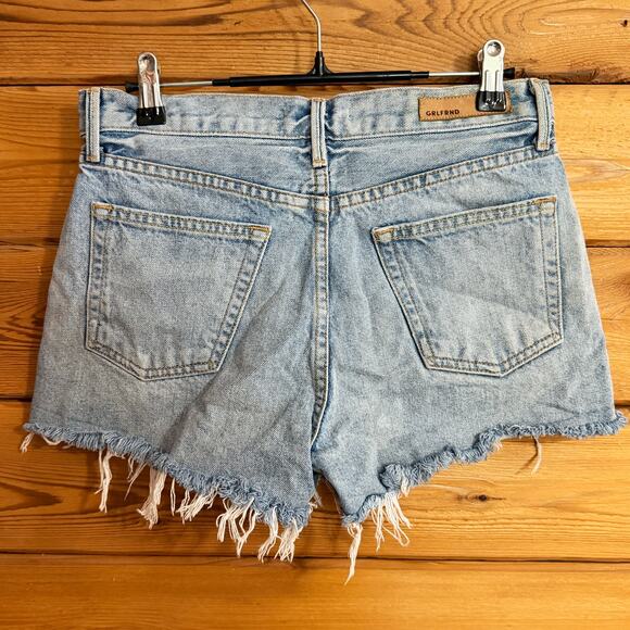 GRLFRND Shorts Adriana Mid-Rise Shorts Size 24 - Picture 2 of 4
